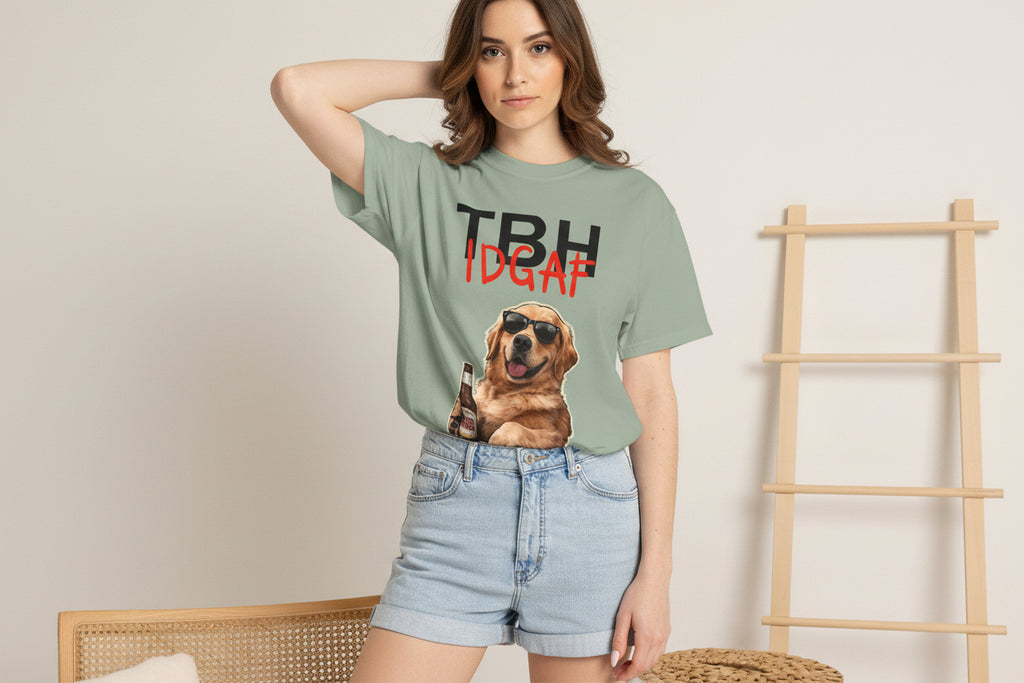 Doggy — Garment-Dyed Statement Tee