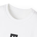 Vertical 'EVOIR' Logo Tee — Minimalist Graphic Cotton T-Shirt