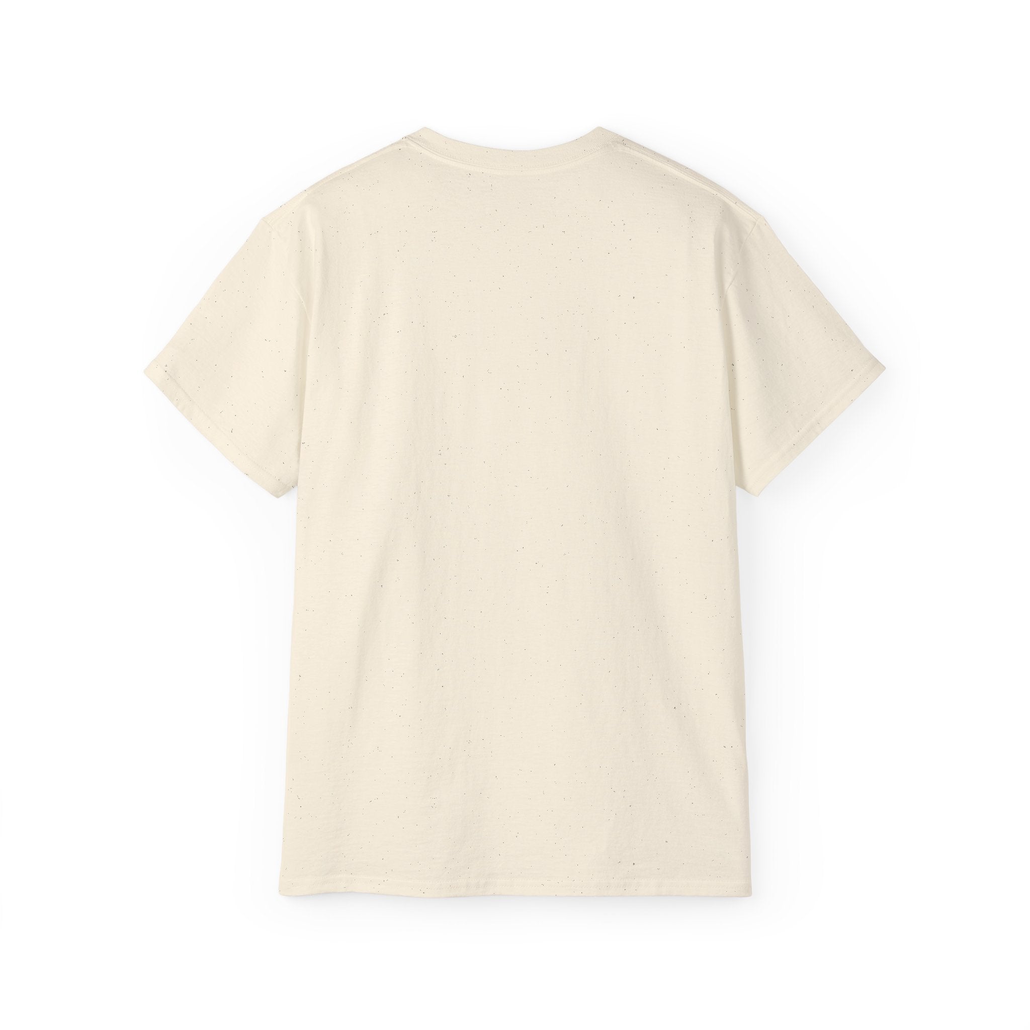 Vertical 'EVOIR' Logo Tee — Minimalist Graphic Cotton T-Shirt