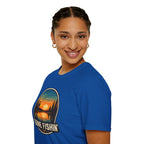 Gone Fishin' Sunset T-Shirt – Vintage Fishing Graphic Tee