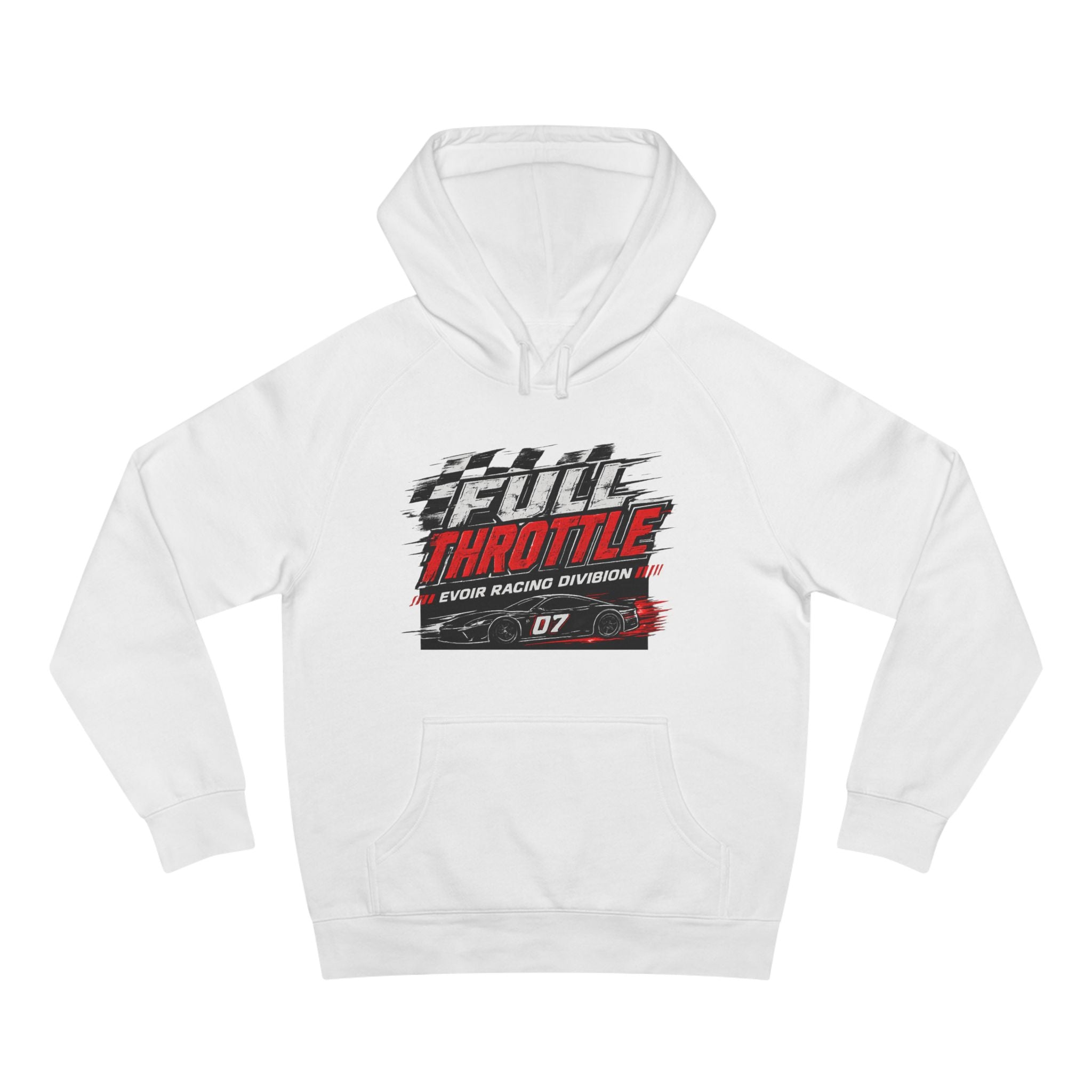 Full Throttle Racing Hoodie — Evoir Racing 07 Graphic Pullover