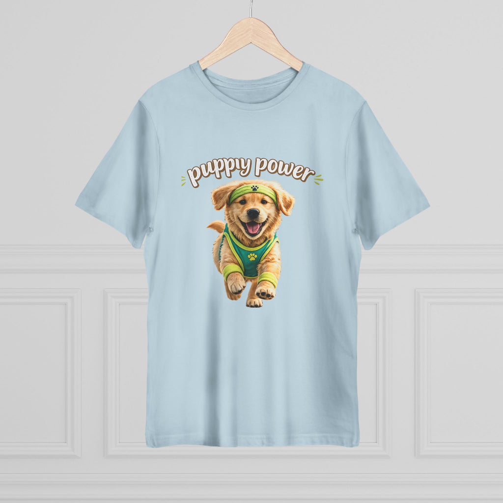 Puppy Power T-Shirt — Cute Golden Retriever Puppy Graphic Tee