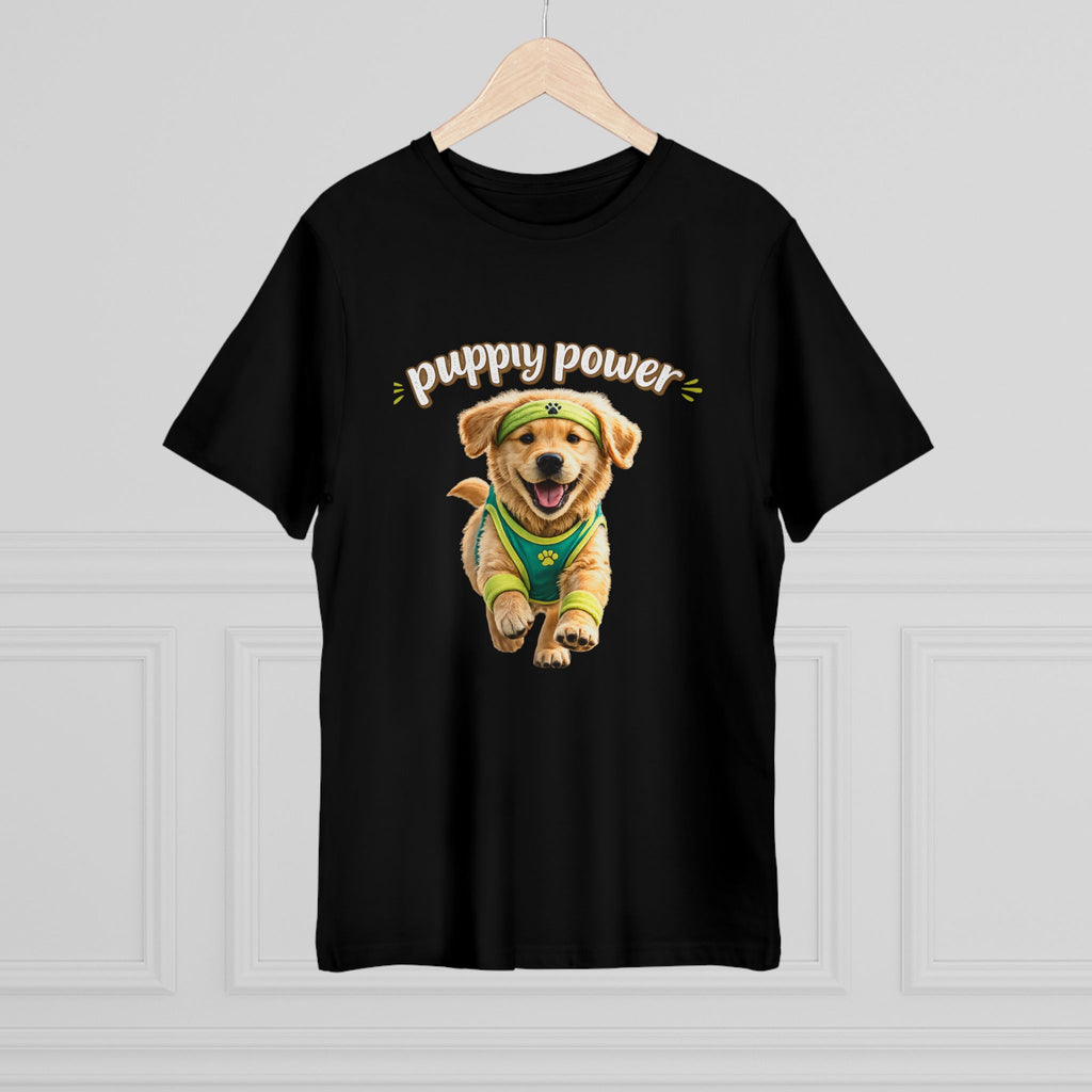 Puppy Power T-Shirt — Cute Golden Retriever Puppy Graphic Tee