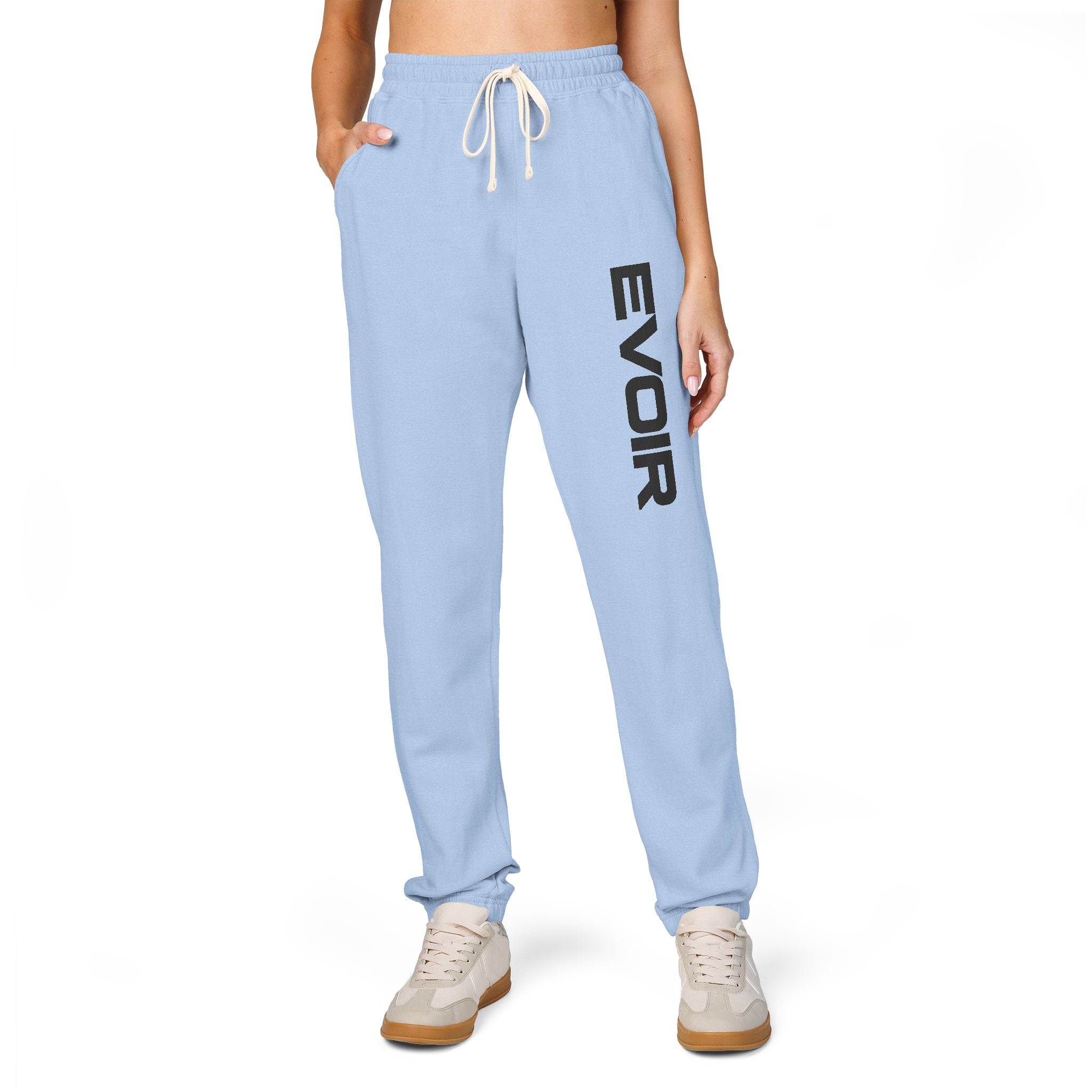 Ember Script Sweatpants — Minimal 'ember' Logo Fleece Joggers