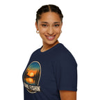 Gone Fishin' Sunset T-Shirt – Vintage Fishing Graphic Tee