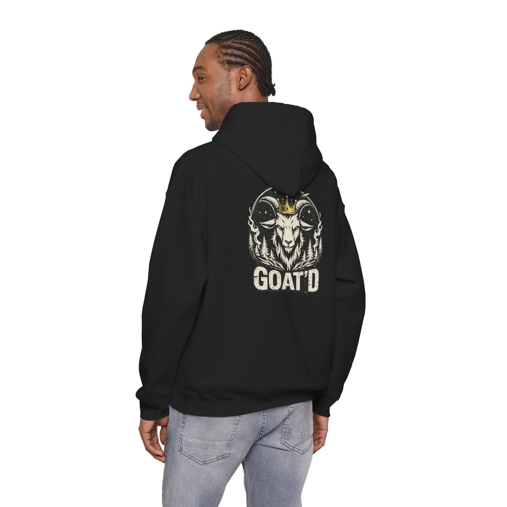 GOAT'D Ram Graphic Hoodie — EVOIR Logo Pullover