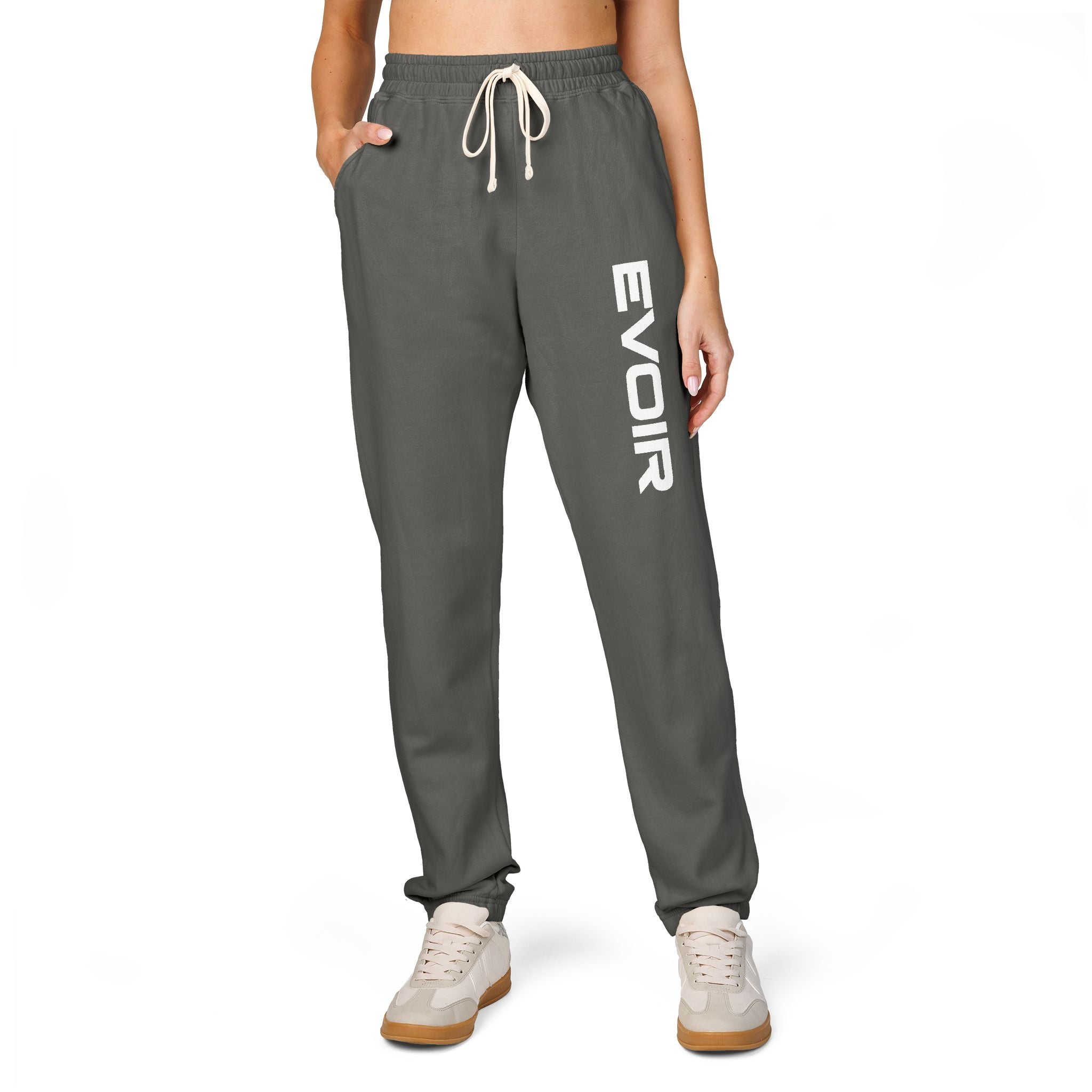Ember Script Sweatpants — Minimal 'ember' Logo Fleece Joggers