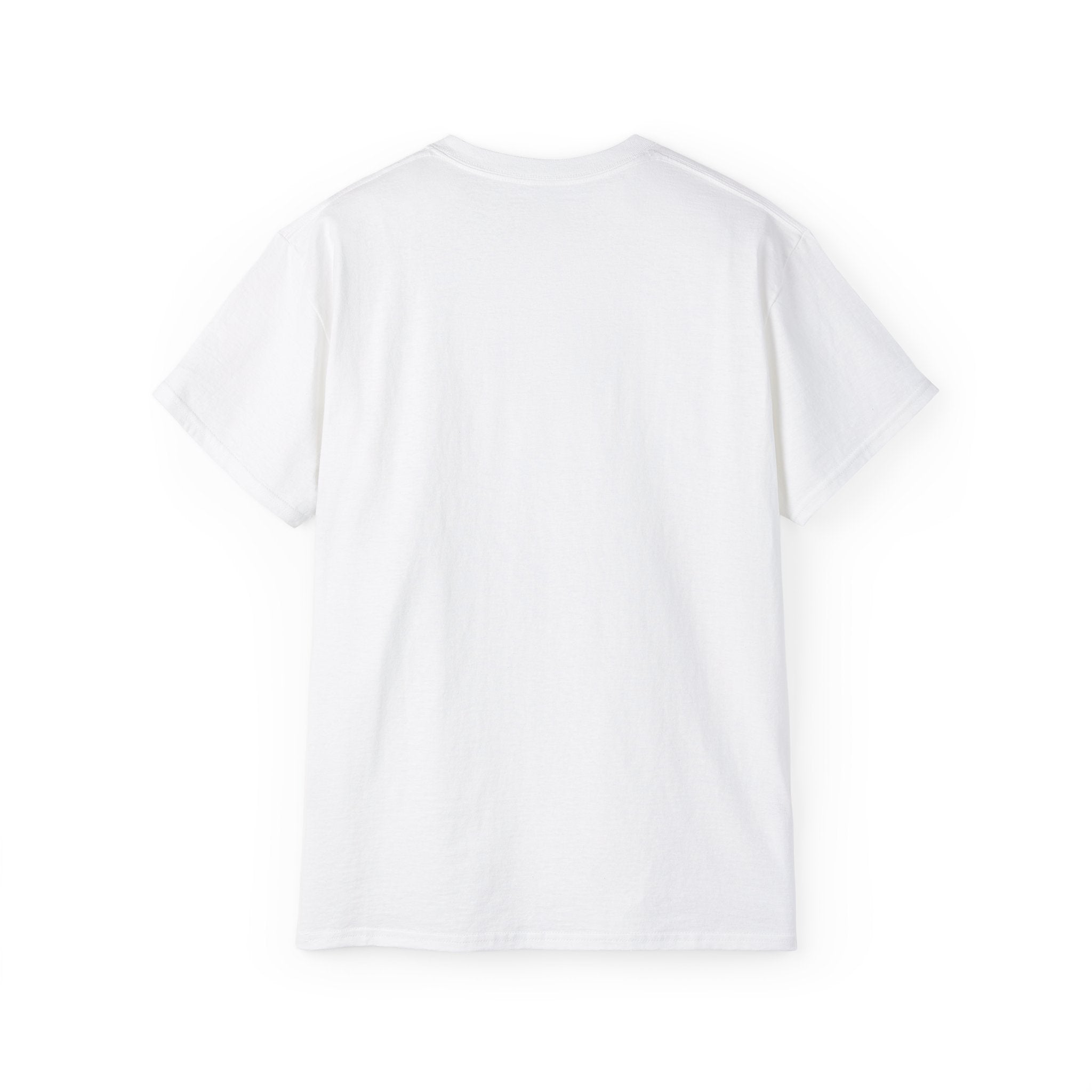 Vertical 'EVOIR' Logo Tee — Minimalist Graphic Cotton T-Shirt