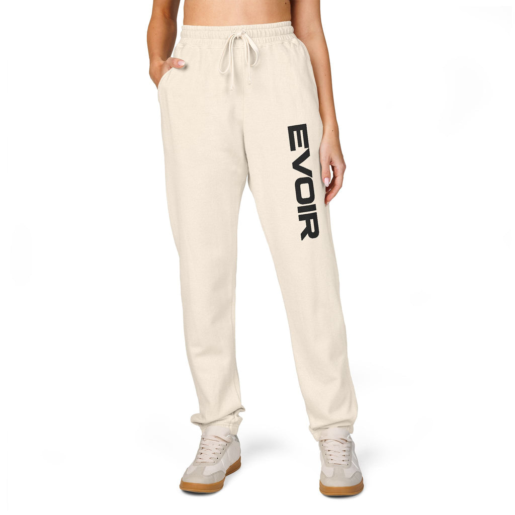 Ember Script Sweatpants — Minimal 'ember' Logo Fleece Joggers