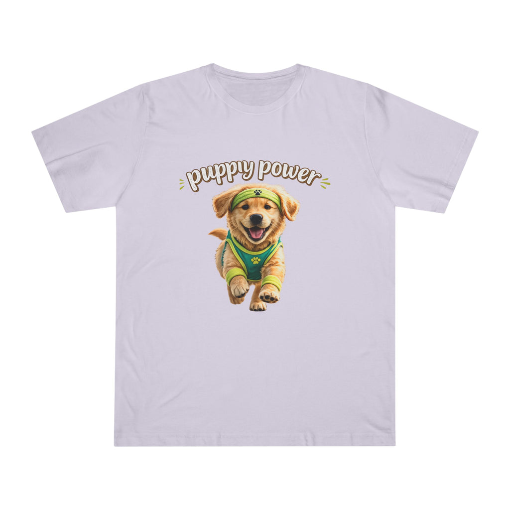Puppy Power T-Shirt — Cute Golden Retriever Puppy Graphic Tee